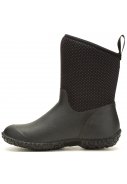 Halbhoher Muck Boots Muckster II schwarz / rosa bedruckt 5