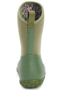 Halbhoher Muck Boots Muckster II green/floral bedruckt 2