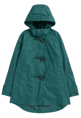 Grüne (Dark Wreckage) Damen Regenmantel Sea Drift Coat von Seasalt