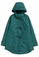 Grüne (Dark Wreckage) Damen Regenmantel Sea Drift Coat von Seasalt
