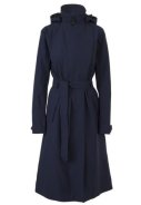 Deep Marine Urban outdoor lange Damenregenjacke von AGU