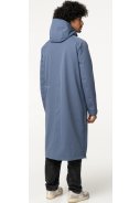 Denim Blue lange Regenjacke City Slicker Winter Urban Outdoor von AGU 4