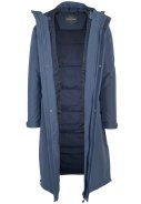 Denim Blue lange Regenjacke City Slicker Winter Urban Outdoor von AGU 9