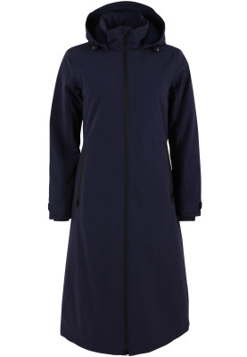 Navy langer Regenmantel Danesandur Wintermantel von Danefae