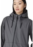 Dunkel grau (Magnet) Damen Regenjacke Vand von Tantä 4