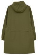 Dunkelgrüne Damenregenjacke Nebbia von Tantä 2