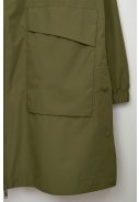 Dunkelgrüne Damenregenjacke Nebbia von Tantä 7