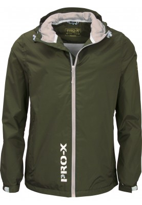 Olive Kinder Regenjacke Flashy von Pro-X Elements