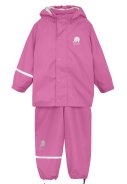 Robuster pinkfarbener Regenanzug von CeLaVi