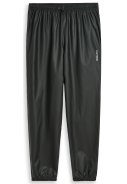 Dunkelblaue mit schwarze regenhose atmende Regenanzug Packable Rainbreaker von Tretorn. 4