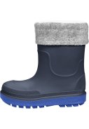 Dunkelblau gefütterte Gummistiefel von Playshoes 3