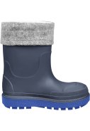 Dunkelblau gefütterte Gummistiefel von Playshoes 4