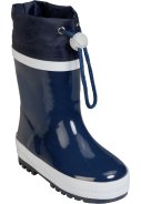 Playshoes Regenstiefel dunkel blau gefüttert 1