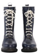 Dunkelblau halbhoher Stiefel mit Schnürsenkel von Ilse Jacobsen 5