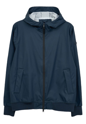 Dunkelblaue  Herrenregenjacke Serenagua von Tantä