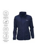 Dunkelblaue leichtgewichtige Damenregenjacke Packable von Pro-X Elements 2