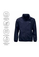 Dunkelblaue leichtgewichtige Herrenregenjacke Packable von Pro-X Elements 2