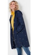 Dunkelblaue faltbare recycelte Damenregenjacke Waybridge von Joules 7