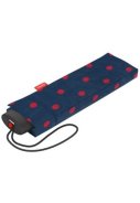 Dunkelblau Dots Red Regenschirm Classic von Knirps / Reisenthel 2