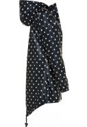 Dunkelblaue Damenregenjacke mit Sternen HafenCity® Coat SoftSkin® von BMS 4