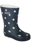 Dunkelblaue Kinderregenstiefel mit Sternen von BMS