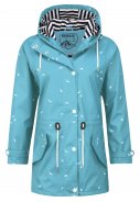 Blauer Damen Friesennerz Marly mit Schwalbenprint von Pro-X Elements 1