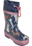 Dunkelblaue Regenstiefel Cats  von Playshoes