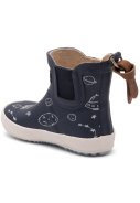 Dunkelblaue Kinderregenstiefel "To the Moon" von Bisgaard 3