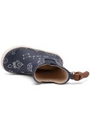 Dunkelblaue Kinderregenstiefel "To the Moon" von Bisgaard 4