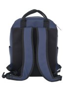Dunkelblaue wasserdichter Rucksack Pluveto von Tantä 3