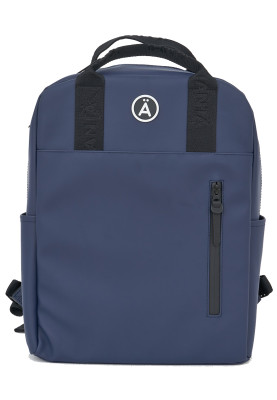 Dunkelblaue wasserdichter Rucksack Pluveto von Tantä