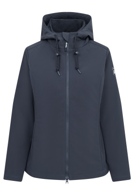 Dunkelblau Softshell Regenjacke Abedy von Derbe
