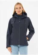 Dunkelblau Softshell Regenjacke Abedy von Derbe 2