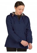 Dunkelblaue 4way stretch Damenregenjacke Diana von Pro-X Elements 2