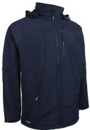 Lyngsøe Rainwear Softshelljacke dunkelblau