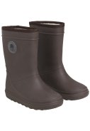 Dunkelbraune (Coffee Quartz) Kinderwinterstiefel von CeLaVi