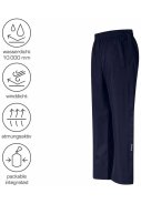 Dunkelblaue Damenregenhose Logon von Pro-X Elements 3