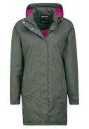 Dunkel grüne Damenregenjacke Claire von Pro-X Elements