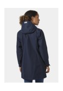 Dunkelblaue Damen-Regenjacke Long Belfast von Helly Hansen 5