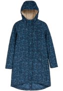 Dunkelblaue mit Blumen Damen Regenmantel Plant Hunter von Seasalt