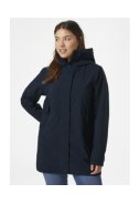 Dunkelblaue Damen Regenjacke Victoria von Helly Hansen 3