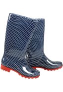 Dunkelblaue Damen-Regenstiefel Herz von XQ Footwear 3