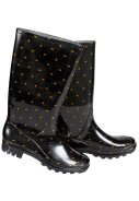 Dunkelblaue Damen-Regenstiefel Stern von XQ Footwear 2