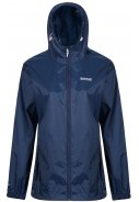 Dunkelblaue Damenregenjacke Pack It III von Regatta 5