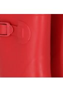 Rote Damen Gummistiefel Rubber Rain Boots von XQ 2
