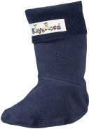 Dunkelblaue Fleece-Socken für Gummistiefel von Playshoes 1