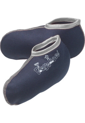 Dunkelblaue Fleece-Socken für Gummistiefel von Playshoes