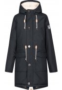 Dunkelblauer Damen Winterparka Friese Festholm von Derbe 1