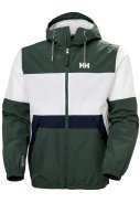 Dunkelgrüne/weißer Herren-Regenmantel Koster von Helly Hansen