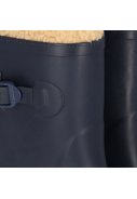 Navy gefütterte Damen-Gummiregenstiefel Rubber Rain Boots von XQ 2